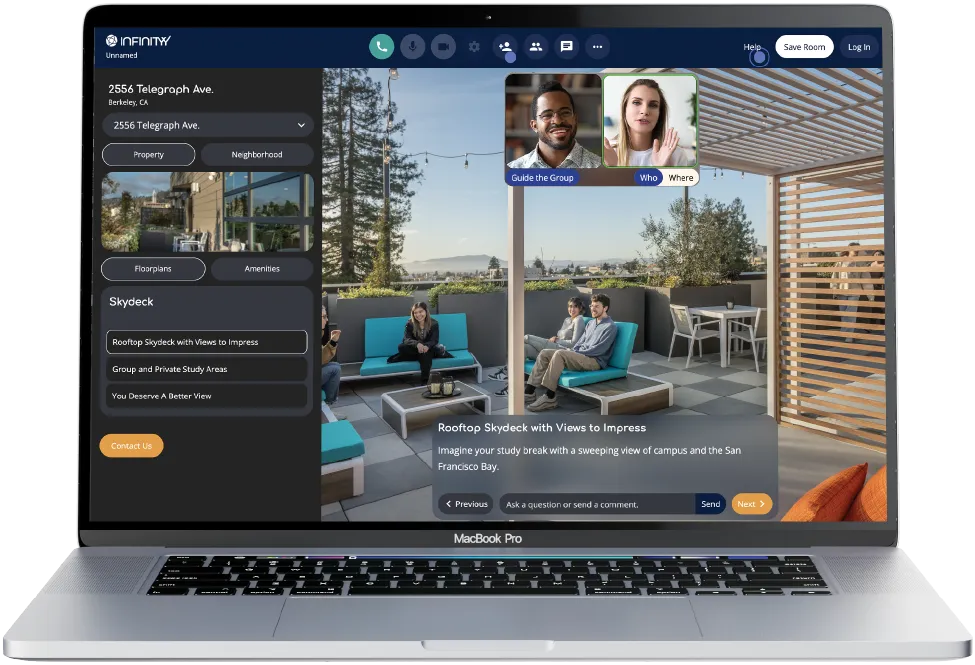 Infinityy on a MacBook