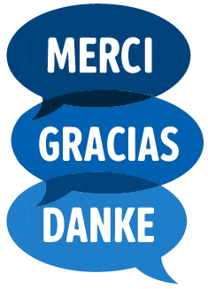 Merci, Gracias, Danke